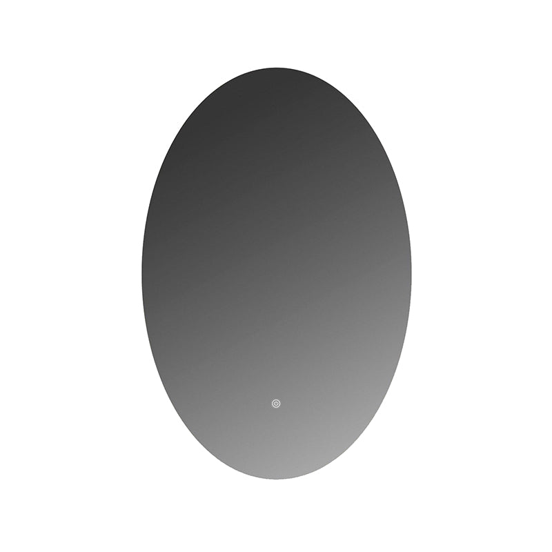 Frameless Oval LED Mirror, Screen Touch - Fantaci interiors 