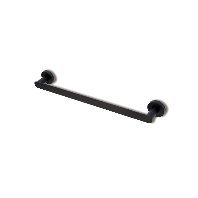 Lars Single Towel Rack - Matte Black - Fantaci interiors 