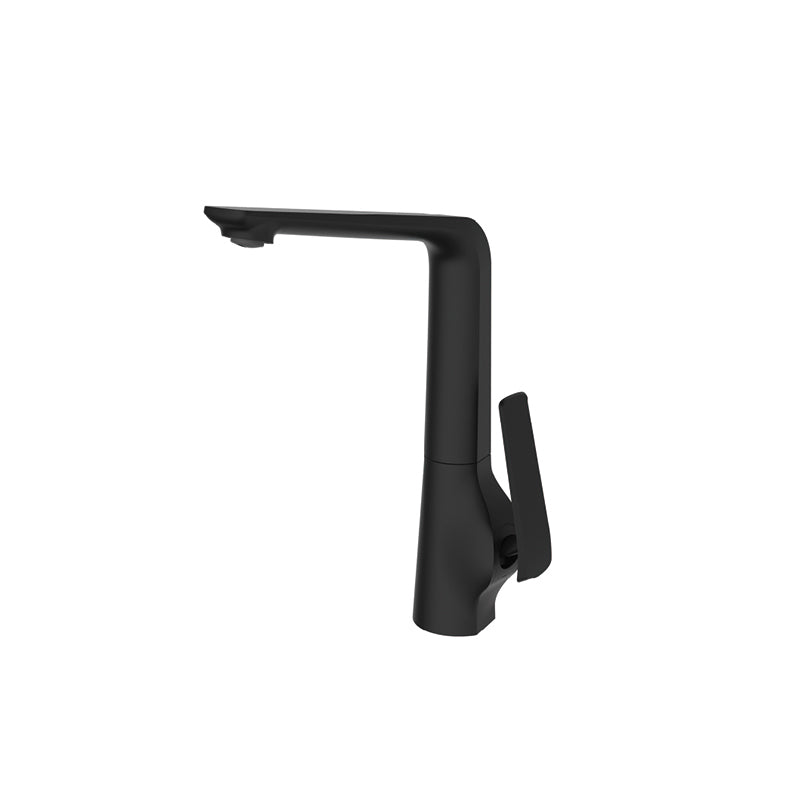 Modern Bathroom Mixer Tap in Matte Black Finish WELS 4 Star - Fantaci interiors 