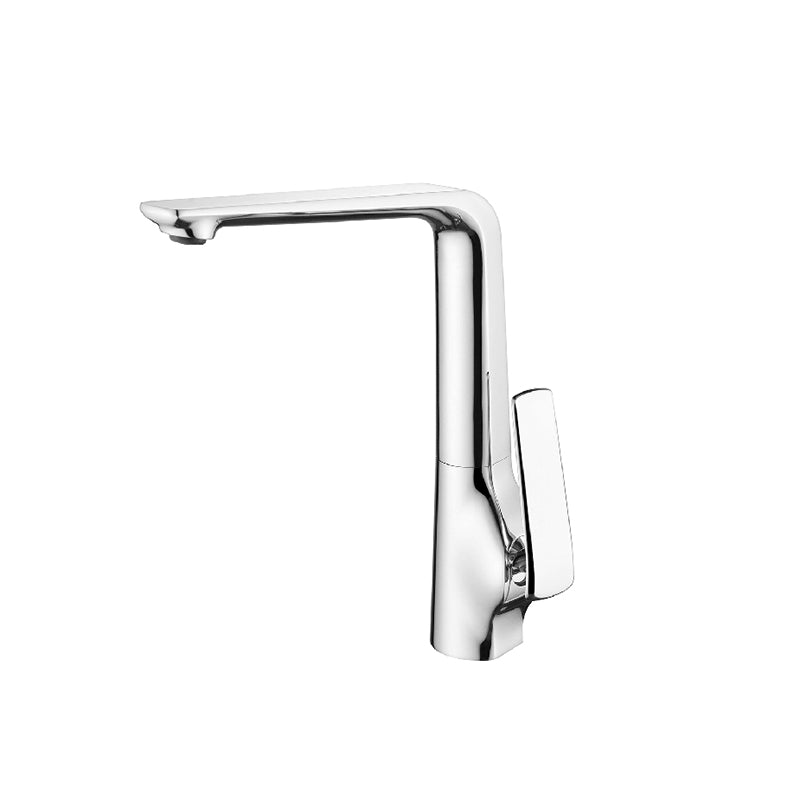 Modern Bathroom Mixer Tap in Polished Chrome - Fantaci interiors 